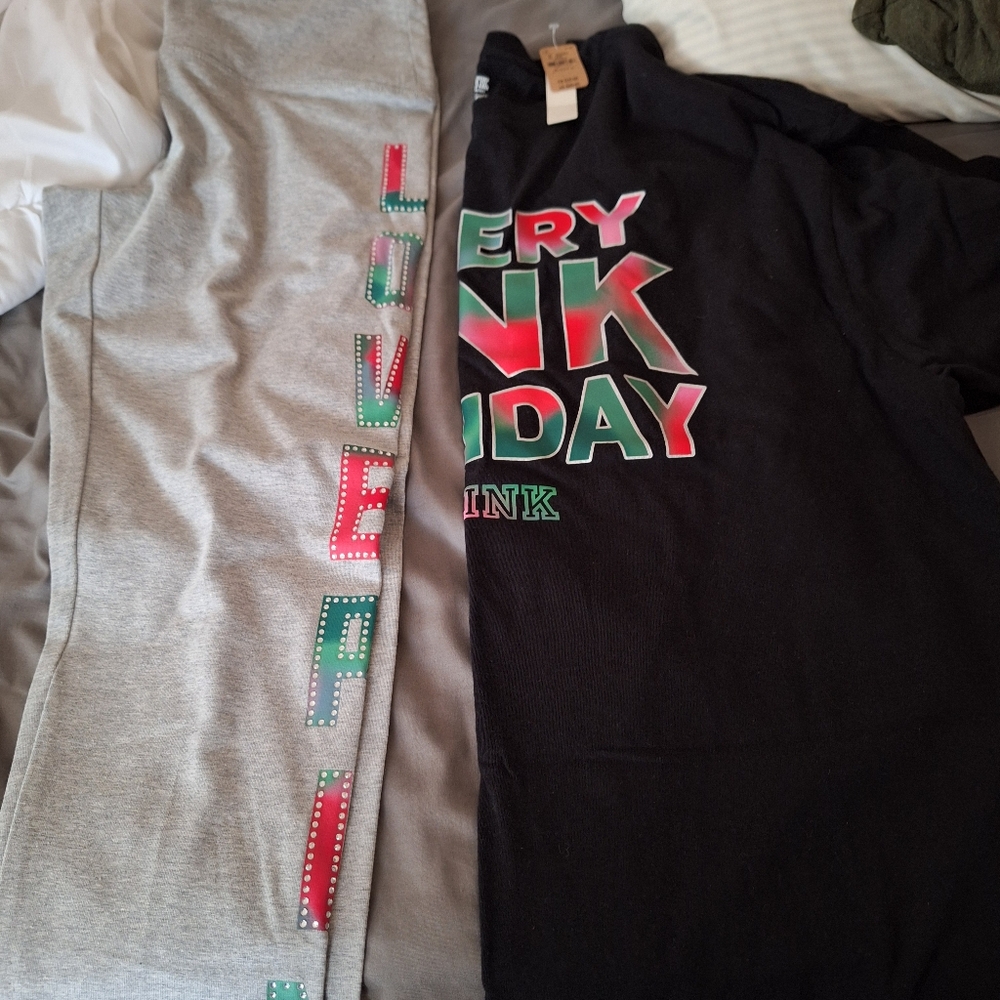 Victoria Secret Legging T-Shirt Bundle